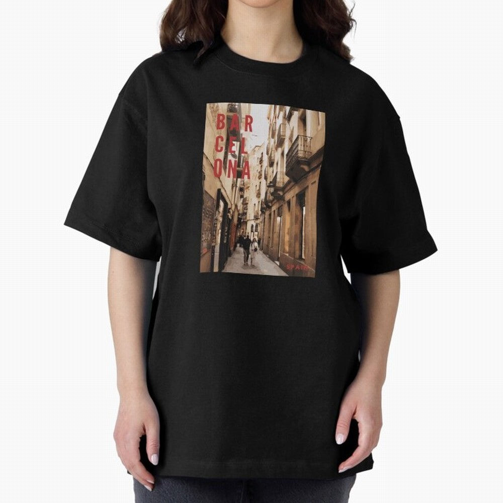 Barcelona Print Classic T-Shirt Upgrade the FIFA World Cup 2026 USA Canada Mexico Journey through Cristiano Ronaldo Highlights, England and Germany Pride, Football Passion, Legendary Performances, Festival Vibes and Supporter Community; Made for