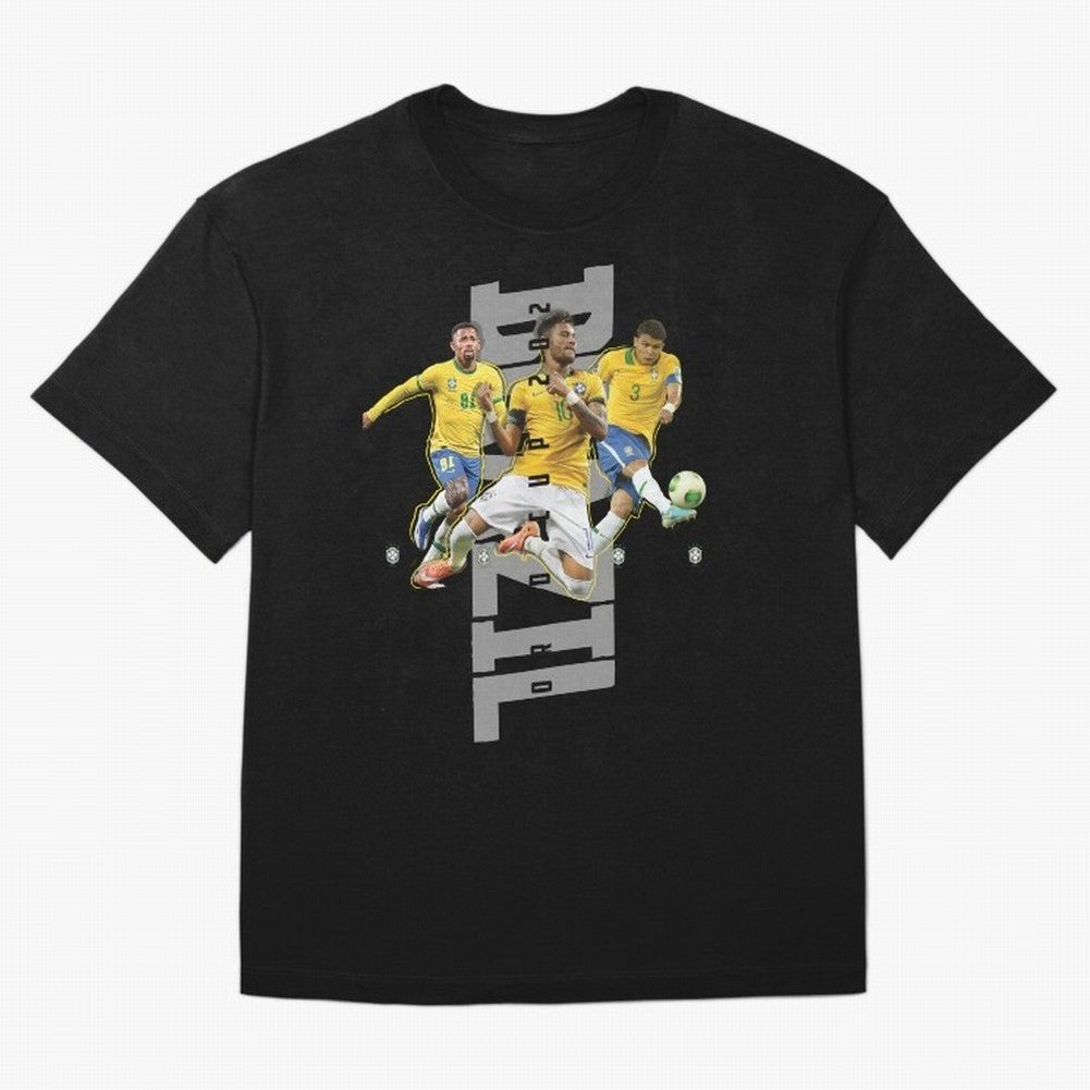 Brazil World cup 2022 Oversized T-Shirt Stand Out with Spirit from Global Football Passion for FIFA World Cup 2026 Group Stage, Connected to Neymar, France and Portugal, Match Day Excitement, Supporter Culture, Golden Goals and Global Football