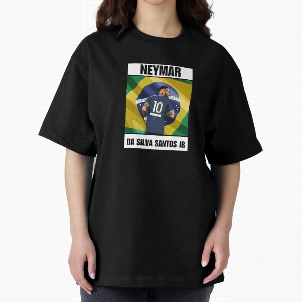 El Ney Oversized T-Shirt Make Game Day About Global Football Passion for FIFA World Cup 2026 USA Canada Mexico, Celebrating Neymar, England, France and Netherlands, Champion Mindset, Group Stage Buzz, Knockout Tension and Passionate Fan Culture;
