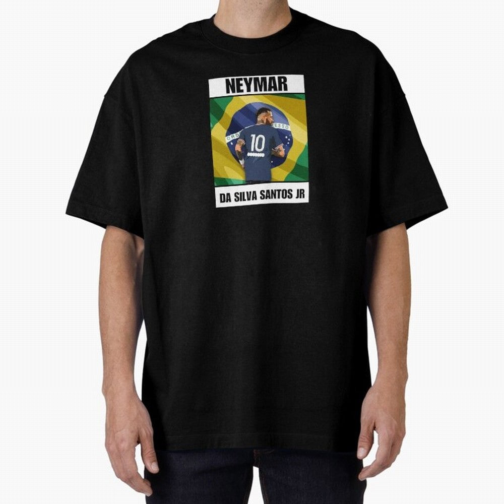 El Ney Oversized T-Shirt Make Game Day About Global Football Passion for FIFA World Cup 2026 USA Canada Mexico, Celebrating Neymar, England, France and Netherlands, Champion Mindset, Group Stage Buzz, Knockout Tension and Passionate Fan Culture;
