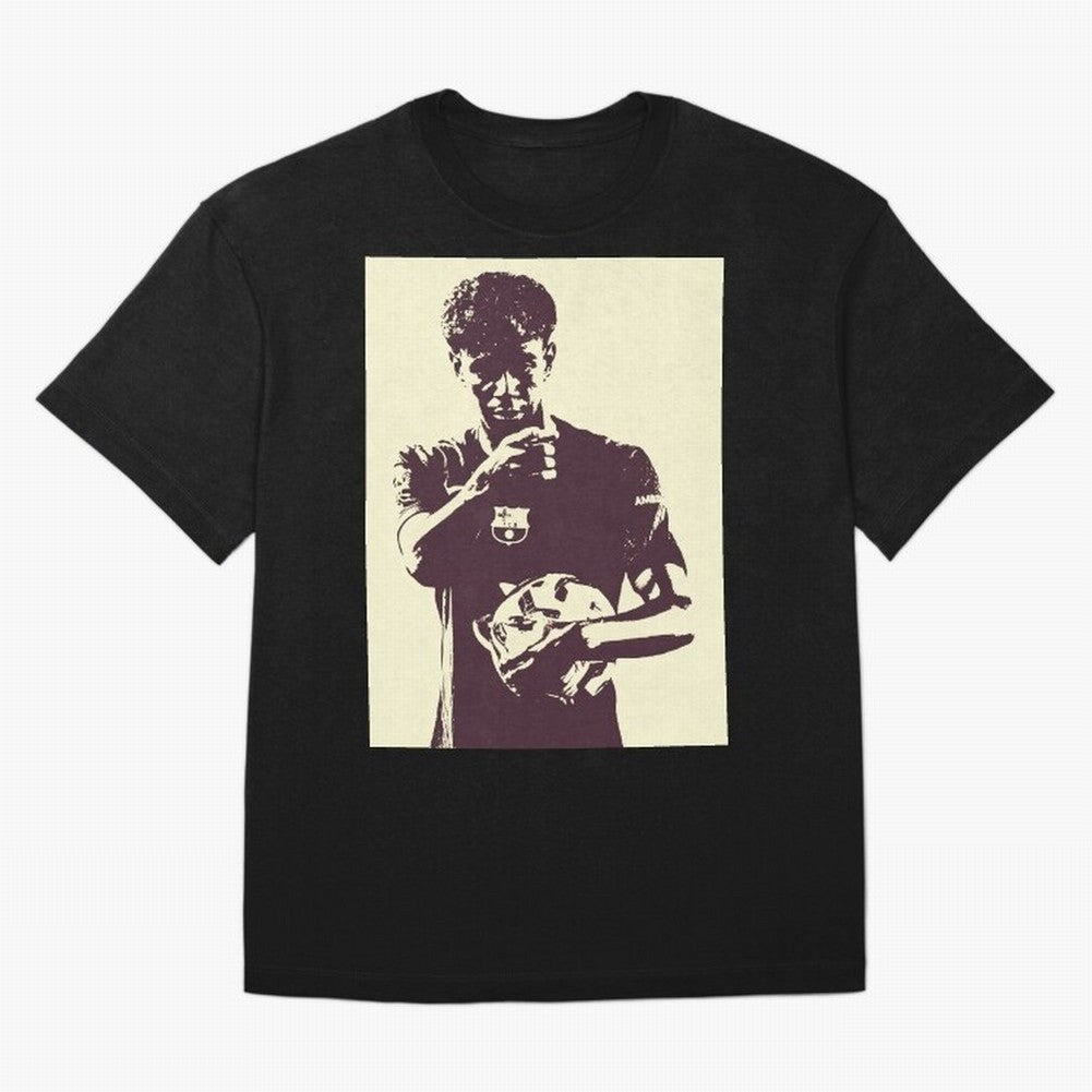 Lamine Yamal black and white Oversized T-Shirt Celebrate Unforgettable Nights in Global Football Passion for FIFA World Cup 2026 Group Stage, Celebrating Mbappe, Argentina, Stadium Memories, Football Loyalty, International Chants and Championship