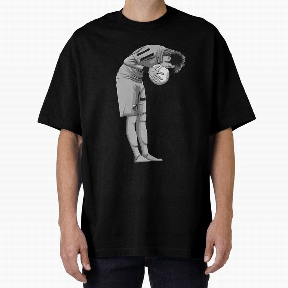 Neymar Black and White Version Oversized T-Shirt Feel the Roar of FIFA World Cup 2026 Built around Neymar, Haaland and Cristiano Ronaldo, Spain and Netherlands Energy, Match Day Excitement, Supporter Culture, Golden Goals and Global Football