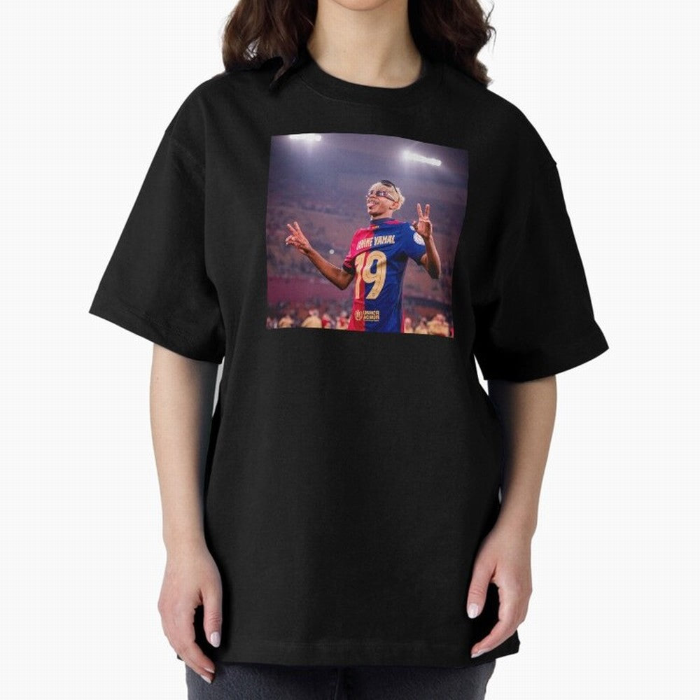 Lamine Yamal Oversized T-Shirt Relive the Noise and Pride of FIFA World Cup 2026 USA Canada Mexico Spirit, Inspired by Argentina, Mbappe and Neymar, Football History, Final Match Energy, Crowd Noise and Once in a Lifetime Moments; Perfect for
