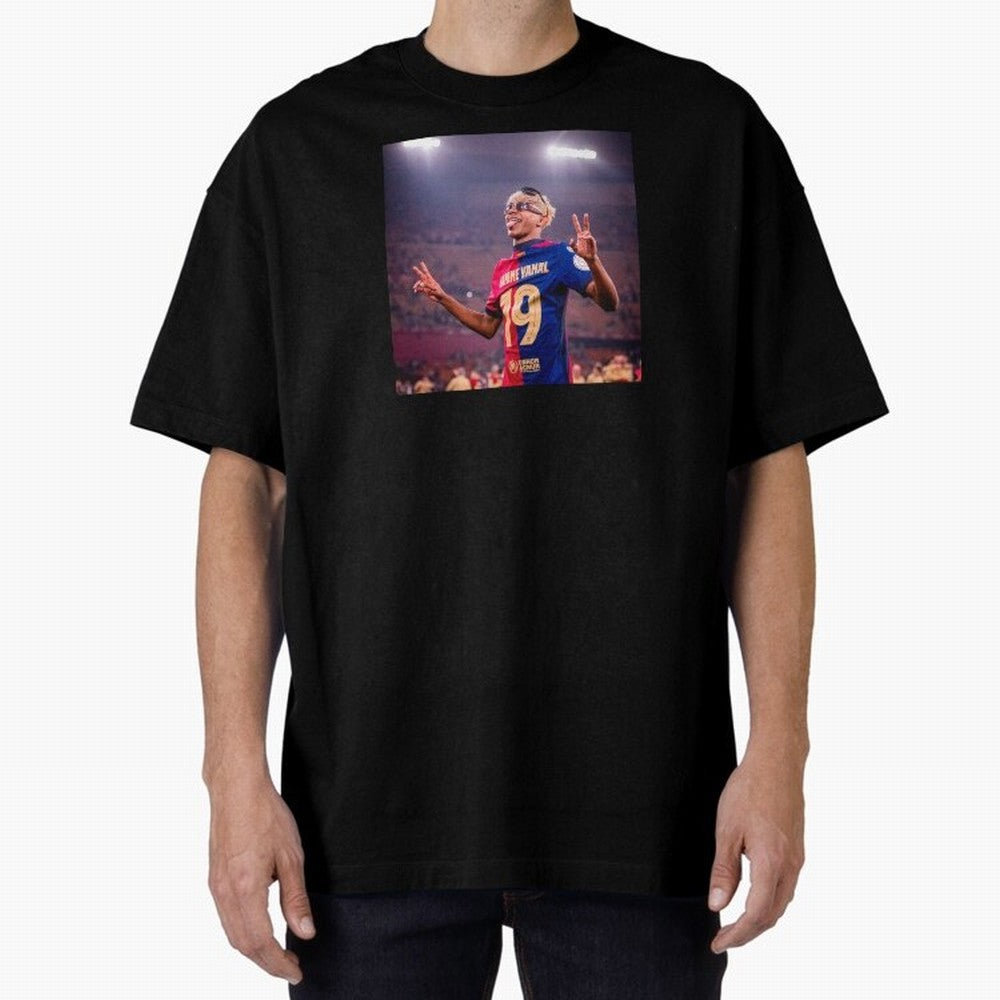 Lamine Yamal Oversized T-Shirt Relive the Noise and Pride of FIFA World Cup 2026 USA Canada Mexico Spirit, Inspired by Argentina, Mbappe and Neymar, Football History, Final Match Energy, Crowd Noise and Once in a Lifetime Moments; Perfect for