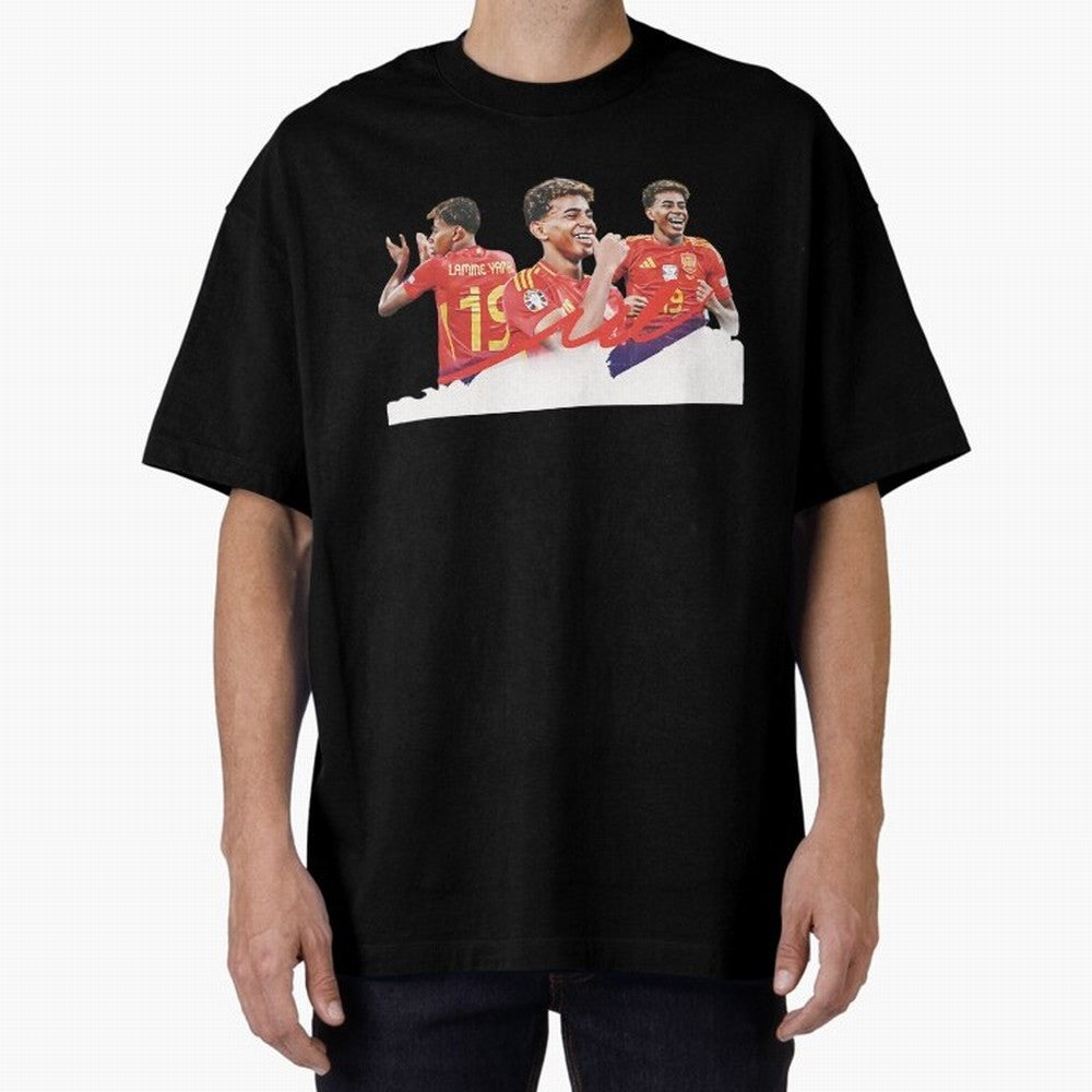 Lamine Yamal Classic T-Shirt Celebrate Supporters United by FIFA World Cup 2026 Group Stage Spirit, Featuring Germany, Cristiano Ronaldo, Goal Celebration Energy, Supporter Heritage, Football Icons and Worldwide Tournament Joy; Great for Watch