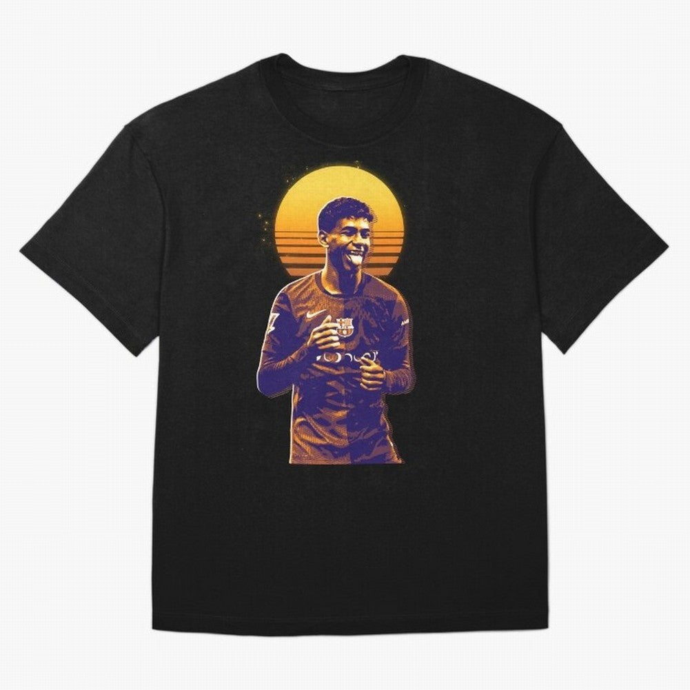 Yamal Lamine fcb club Oversized T-Shirt Join Supporters Worldwide for FIFA World Cup 2026 USA Canada Mexico for Fans of Mbappe and Neymar and Brazil, Portugal and Argentina, Bringing Champion Mindset, Group Stage Buzz, Knockout Tension and