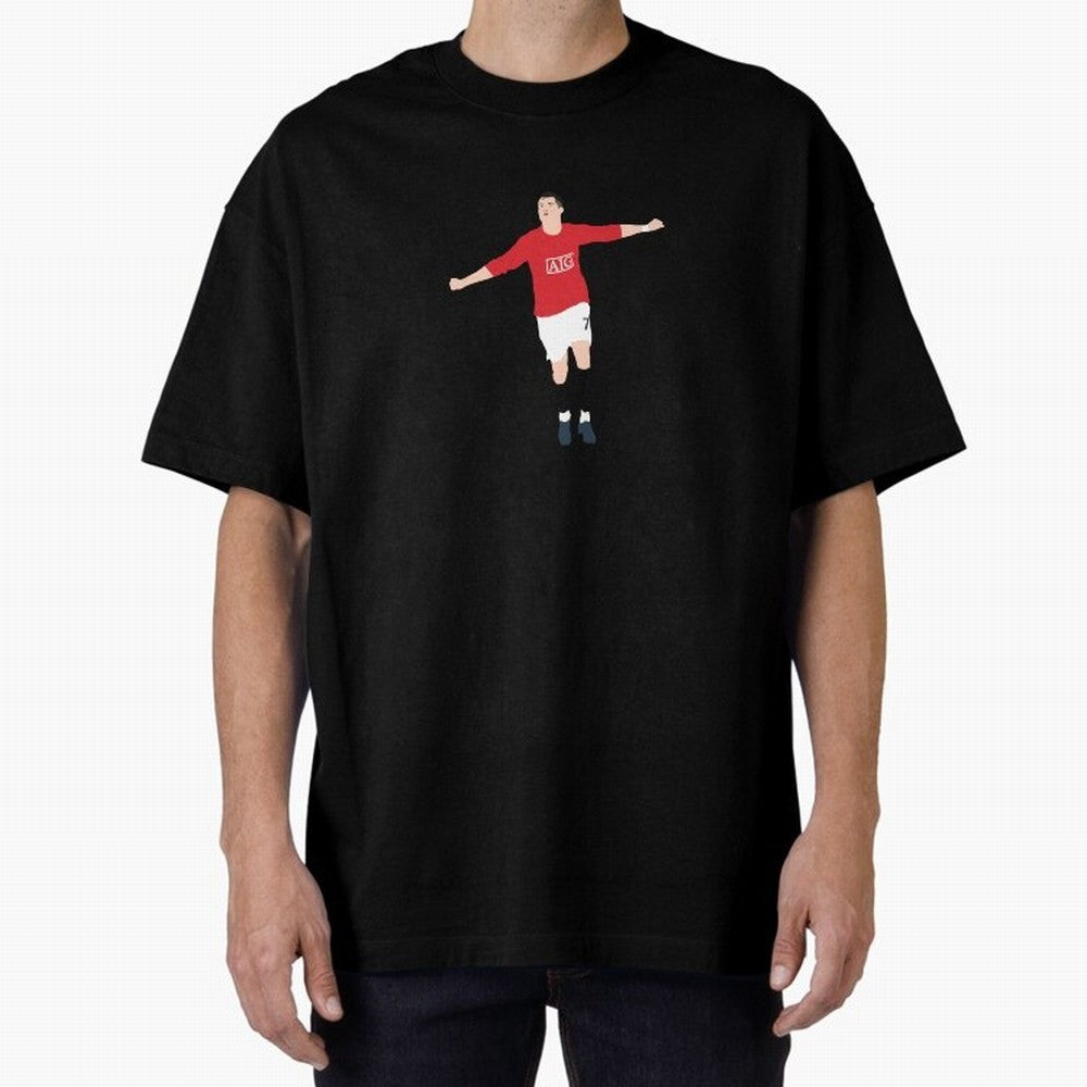 Vintage Cristiano Ronaldo Oversized T-Shirt Bring Retro Soccer Energy to the FIFA World Cup 2026 Group Stage Journey through Mbappe Highlights, Argentina Pride, Supporter Pride, Iconic Celebrations, Legendary Names and Global Match Day Energy;