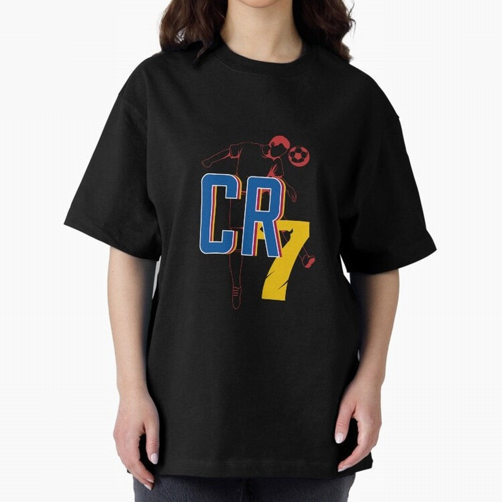 Footballer Cristiano Ronaldo CR7 Classic Active T-Shirt Stand with the FIFA World Cup 2026 Group Stage Journey through Neymar, Haaland and Cristiano Ronaldo Highlights, France and Portugal Pride, Worldwide Fan Energy, Dramatic Goals, Stadium Lights