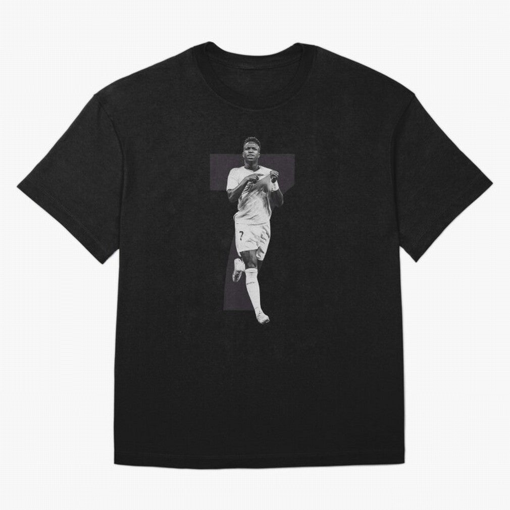 Vini Jnr Madrid Classic T-Shirt Cheer through Every Moment of Global Football Passion for FIFA World Cup 2026 USA Canada Mexico, Driven by Messi, Portugal, Spain and Germany, Vintage Soccer Flavor, Modern Football Stars, National Flags and Final