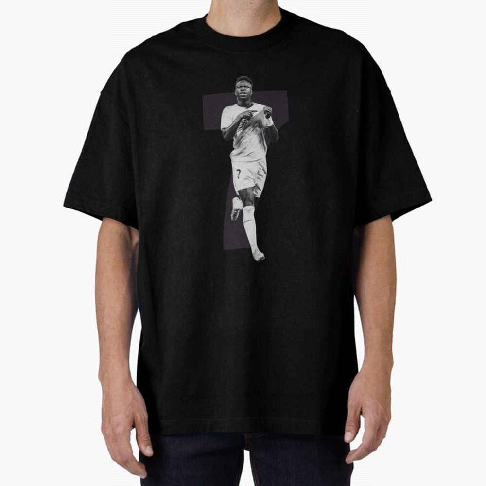 Vini Jnr Madrid Classic T-Shirt Cheer through Every Moment of Global Football Passion for FIFA World Cup 2026 USA Canada Mexico, Driven by Messi, Portugal, Spain and Germany, Vintage Soccer Flavor, Modern Football Stars, National Flags and Final