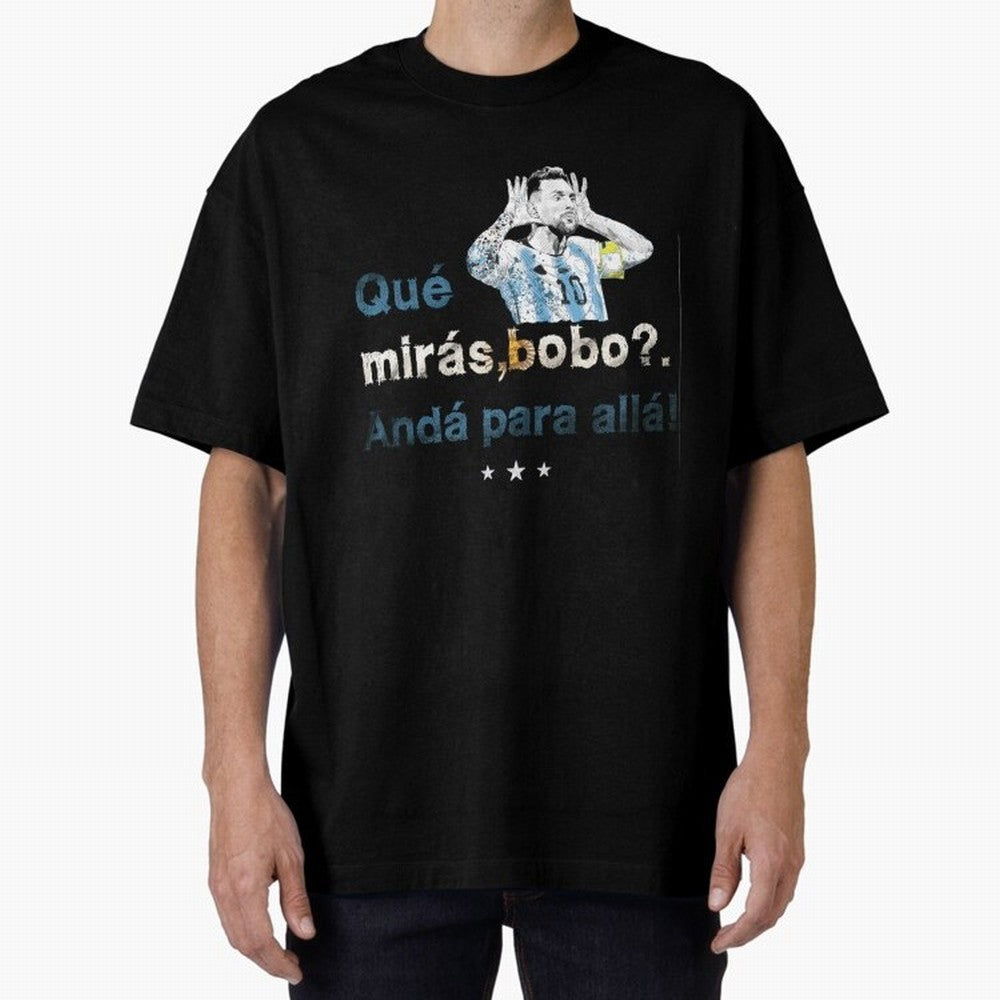 Que Miras Bobo? Classic T-Shirt Show Your Stadium Side during the FIFA World Cup 2026 Group Stage Journey through Haaland and Mbappe Highlights, Germany Pride, Sports Nostalgia, International Competition, Famous Players and Unforgettable Victories;