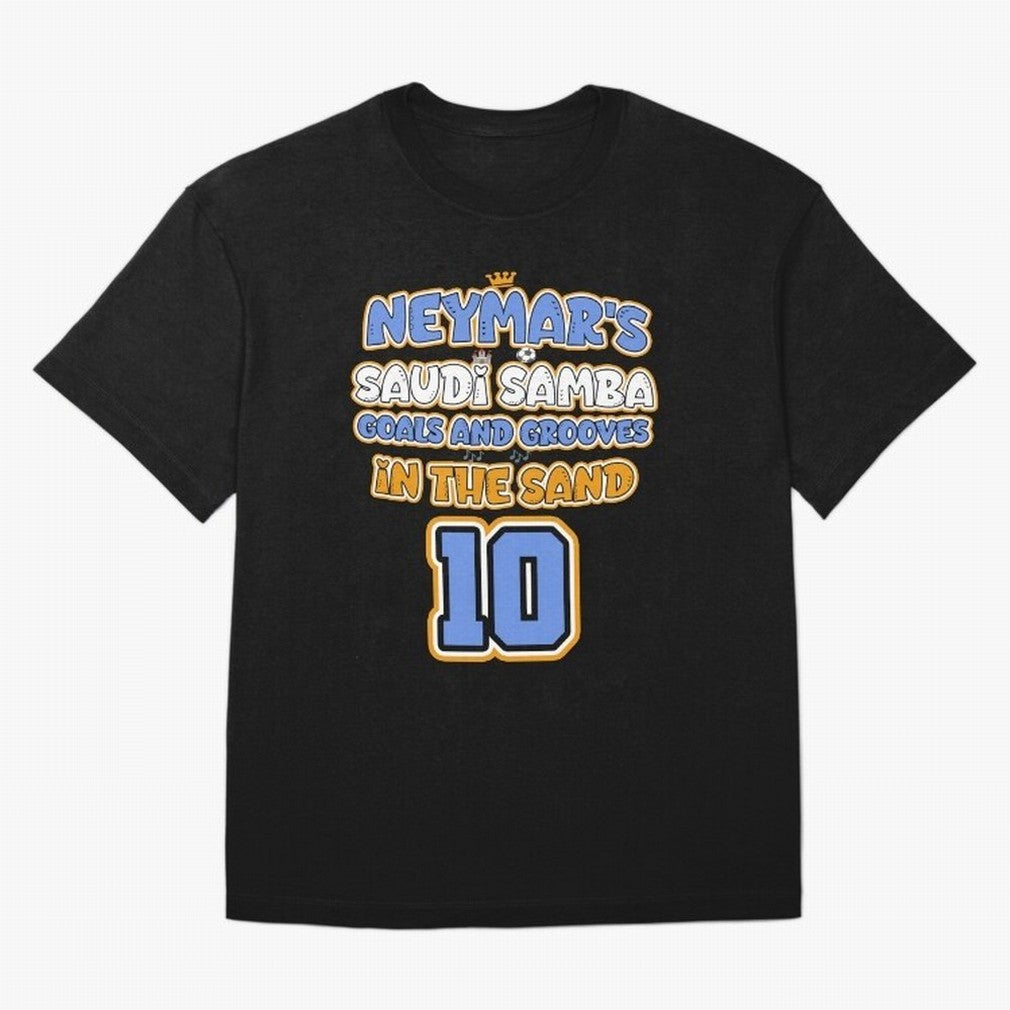 SAUDI SAMBA GOALS & GROOVES Oversized T-Shirt Step into Match Day Hype around FIFA World Cup 2026 USA Canada Mexico, Messi, CR7 and Mbappe, Argentina, Champion Mindset, Group Stage Buzz, Knockout Tension and Passionate Fan Culture; Ideal for
