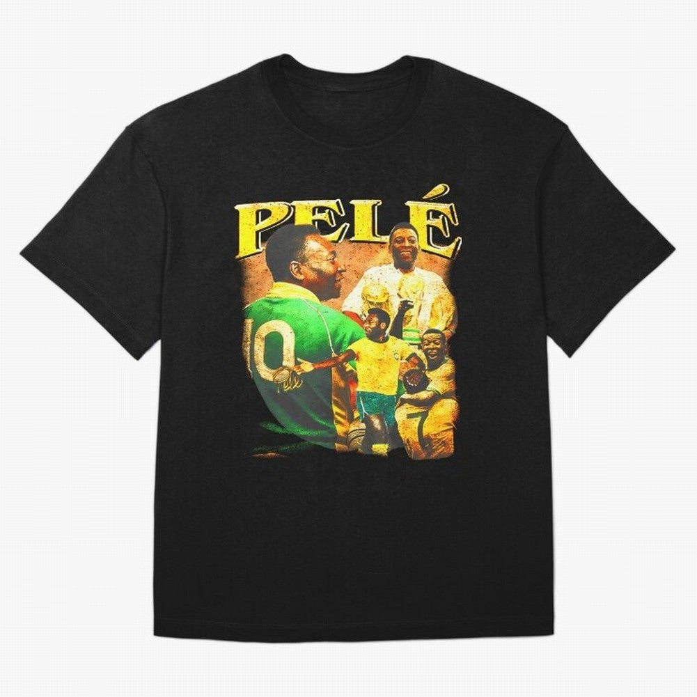 Pele The King Essential T-Shirt Turn Up for Global Football Passion for FIFA World Cup 2026 USA Canada Mexico, Made for Neymar, Haaland and Cristiano Ronaldo, Argentina, Worldwide Fan Energy, Dramatic Goals, Stadium Lights and Championship