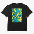 Geometric Brazil colors Classic T-Shirt Celebrate Fan Favorites in Match Day Hype around FIFA World Cup 2026 USA Canada Mexico, Mbappe and Neymar, Spain, Tournament Hype, Historic Matchups, Family Viewing Parties and Global Sports Pride; Great for