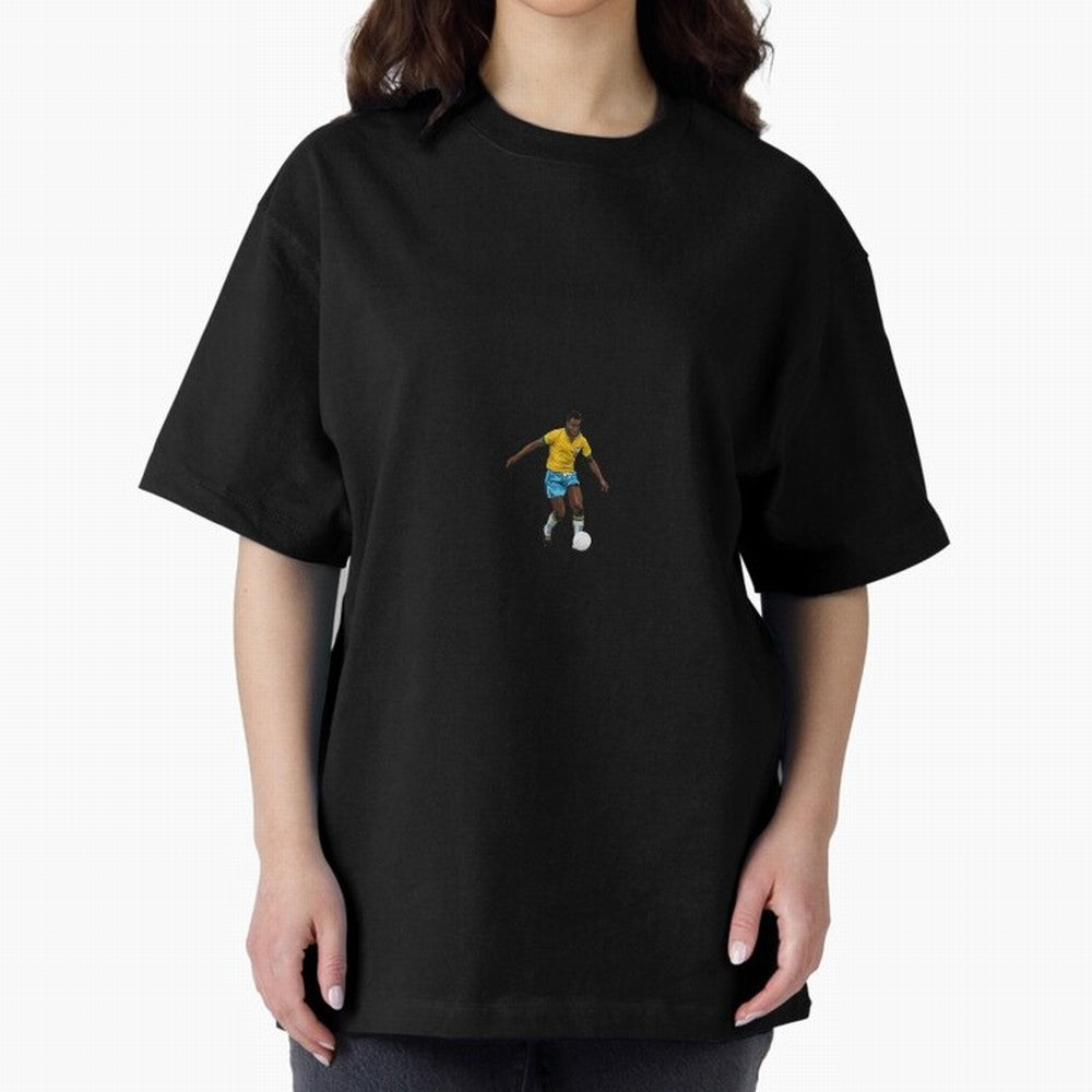 Pele Minimalist Oversized T-Shirt Celebrate the Biggest Stage of the FIFA World Cup 2026 Group Stage Journey through Neymar, Haaland and Cristiano Ronaldo Highlights, England Pride, Match Day Excitement, Supporter Culture, Golden Goals and Global