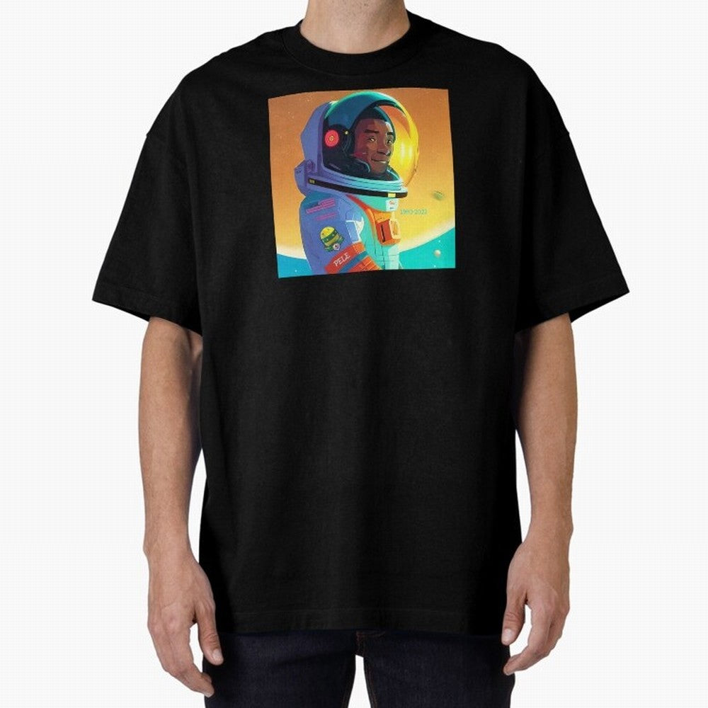 Pele in space looking game Classic T-Shirt Honor Football Greatness during FIFA World Cup 2026 USA Canada Mexico Spirit, Driven by Portugal, Spain and Germany, Neymar, Classic Soccer Heritage, Championship Pressure, Fan Loyalty and International