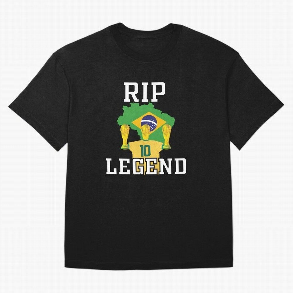 RIP LEGEND rest in peace Pele Classic T-Shirt Celebrate Football Heritage in the FIFA World Cup 2026 Journey through Messi, CR7 and Mbappe Highlights, Portugal, Spain and Germany Pride, Global Supporter Spirit, Legendary Goals, National Colors and