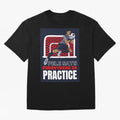 Pele Says Everything is Pratice Graphic Oversized T-Shirt Celebrate Fan Culture around Match Day Hype around FIFA World Cup 2026 USA Canada Mexico, Cristiano Ronaldo, England, France and Netherlands, Champion Mindset, Group Stage Buzz, Knockout