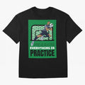 Pele Says Everything is Pratice Graphic Oversized T-Shirt Carry the Dream of the FIFA World Cup 2026 Group Stage Journey through Cristiano Ronaldo Highlights, England and Germany Pride, Classic Soccer Heritage, Championship Pressure, Fan Loyalty