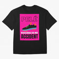 Pele Quote Success Is No Accident Graphic Classic T-Shirt Show Match Day Excitement for Match Day Hype around FIFA World Cup 2026, Messi, CR7 and Mbappe, Brazil, Portugal and Argentina, Championship Spirit, Famous Goals, Roaring Crowds and