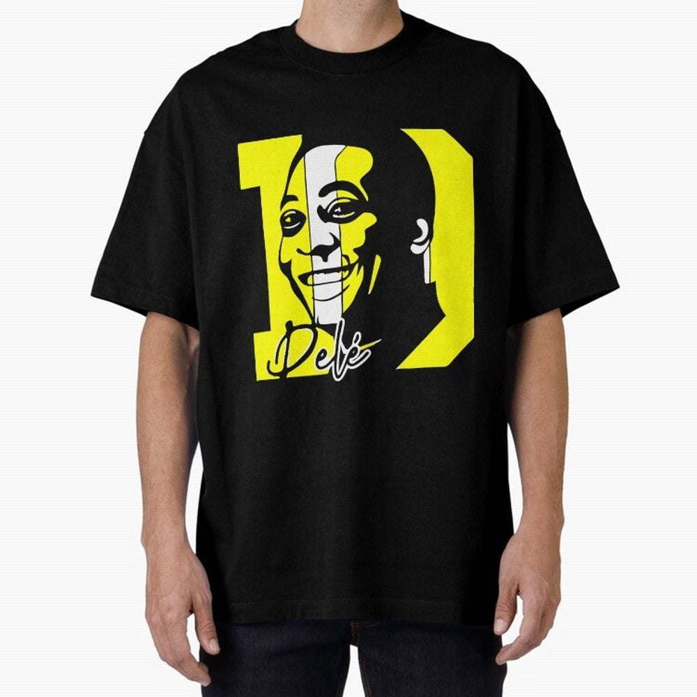 Pele Soccer Brazil Player, RIP Pele - pel¨¦ [HiSVG.CoM] Oversized T-Shirt Honor Football Greatness during Match Day Hype around FIFA World Cup 2026, CR7 and Messi, Portugal, Vintage Soccer Flavor, Modern Football Stars, National Flags and Final