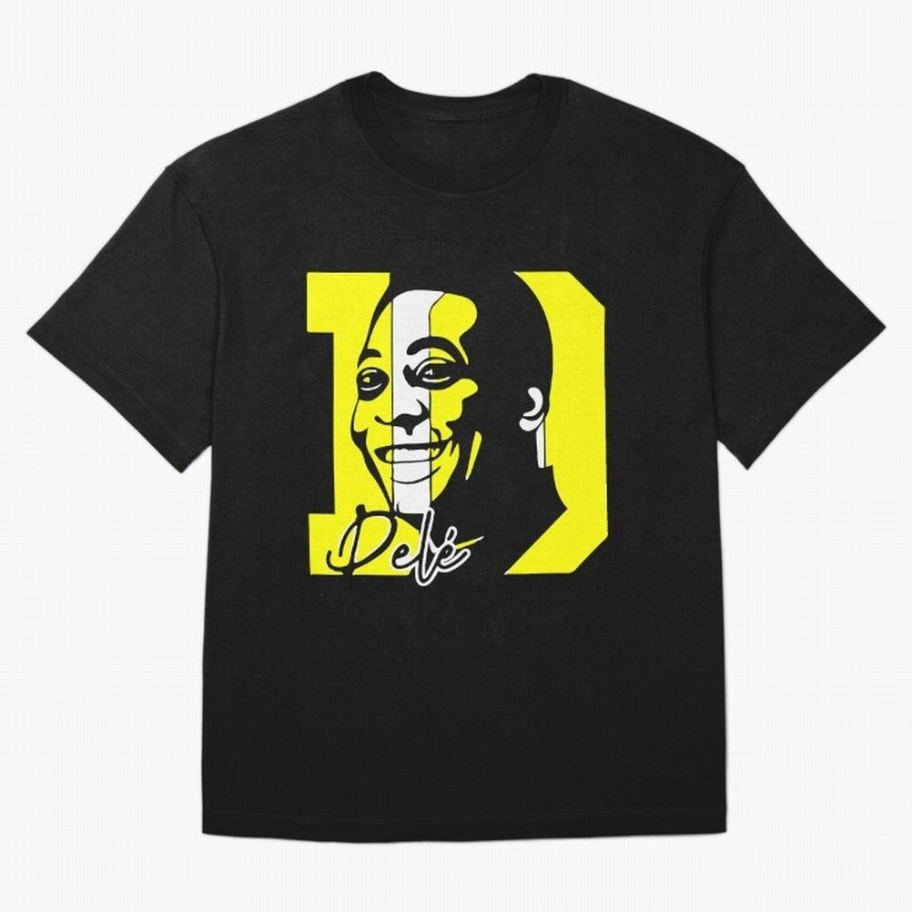 Pele Soccer Brazil Player, RIP Pele - pel¨¦ [HiSVG.CoM] Oversized T-Shirt Honor Football Greatness during Match Day Hype around FIFA World Cup 2026, CR7 and Messi, Portugal, Vintage Soccer Flavor, Modern Football Stars, National Flags and Final