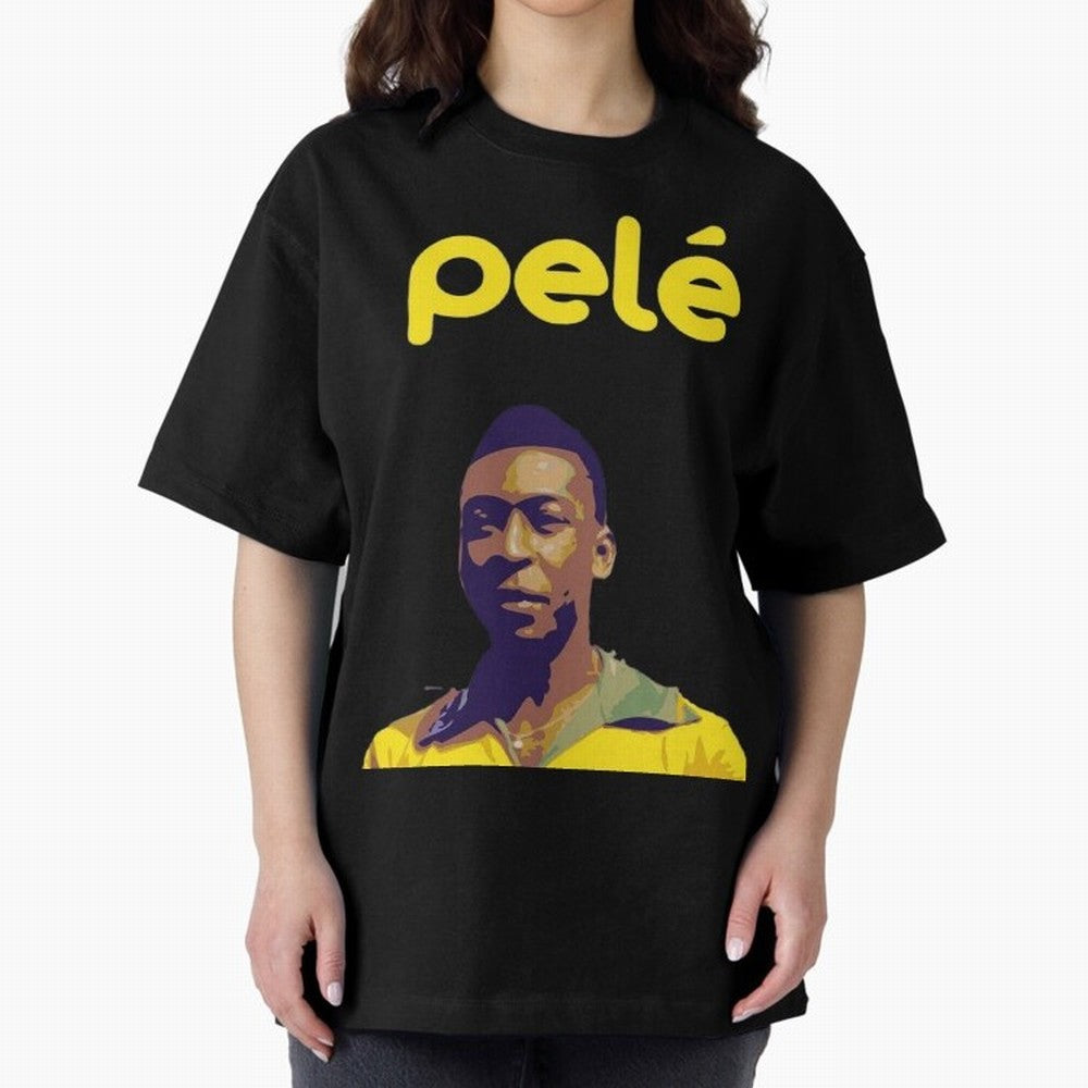 RIP Pel¨¦ Oversized T-Shirt Keep the Match Day Mood of Match Day Hype around FIFA World Cup 2026 Group Stage, Haaland, Portugal, Spain and Germany, Fan Favorite Moments, National Team Passion, Big Match Drama and Soccer History; Created for Match