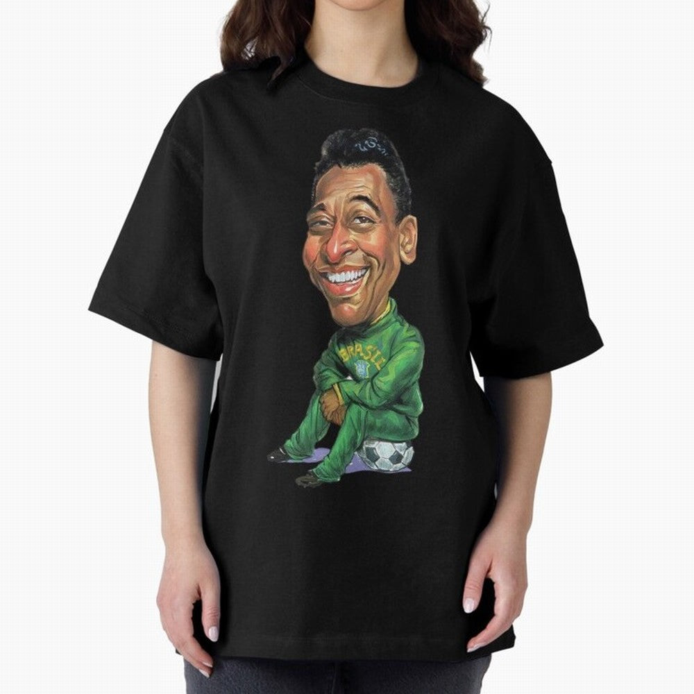 RIP Pel¨¦ Classic T-Shirt Stand with Global Football Passion for FIFA World Cup 2026 Group Stage, Celebrating Cristiano Ronaldo, Portugal, Championship Spirit, Famous Goals, Roaring Crowds and International Football Unity; Perfect for Fans,