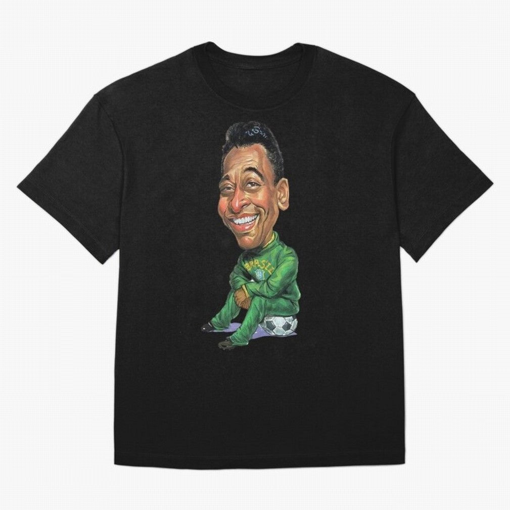 RIP Pel¨¦ Classic T-Shirt Stand with Global Football Passion for FIFA World Cup 2026 Group Stage, Celebrating Cristiano Ronaldo, Portugal, Championship Spirit, Famous Goals, Roaring Crowds and International Football Unity; Perfect for Fans,