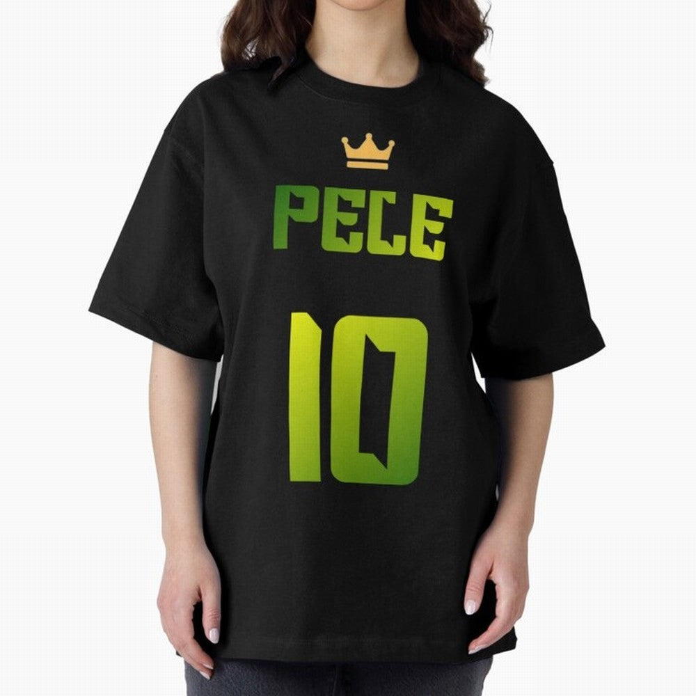 RIP Pel¨¦ Oversized T-Shirt Feel the Heartbeat of FIFA World Cup 2026 Highlighting Haaland, Spain and Netherlands Energy, Global Supporter Spirit, Legendary Goals, National Colors and Tournament Celebration; Made for Collectors Who Enjoy Iconic