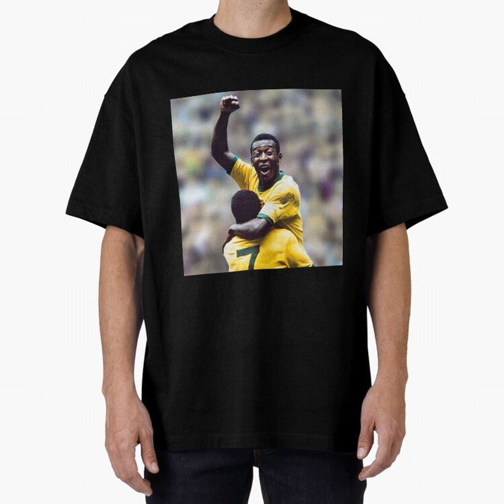 Pele Classic T-Shirt Keep Football History Alive during Global Football Passion for FIFA World Cup 2026 Group Stage, Capturing Cristiano Ronaldo, France, Match Day Excitement, Supporter Culture, Golden Goals and Global Football Passion; Made for