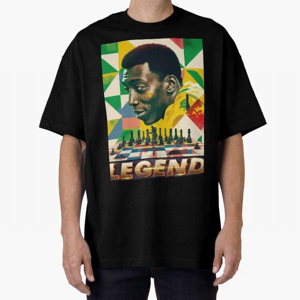 Signed Pele Shirt Oversized T-Shirt Show Support during FIFA World Cup 2026 USA Canada Mexico Built around Cristiano Ronaldo, Haaland and CR7, England and Germany Energy, Football Passion, Legendary Performances, Festival Vibes and Supporter