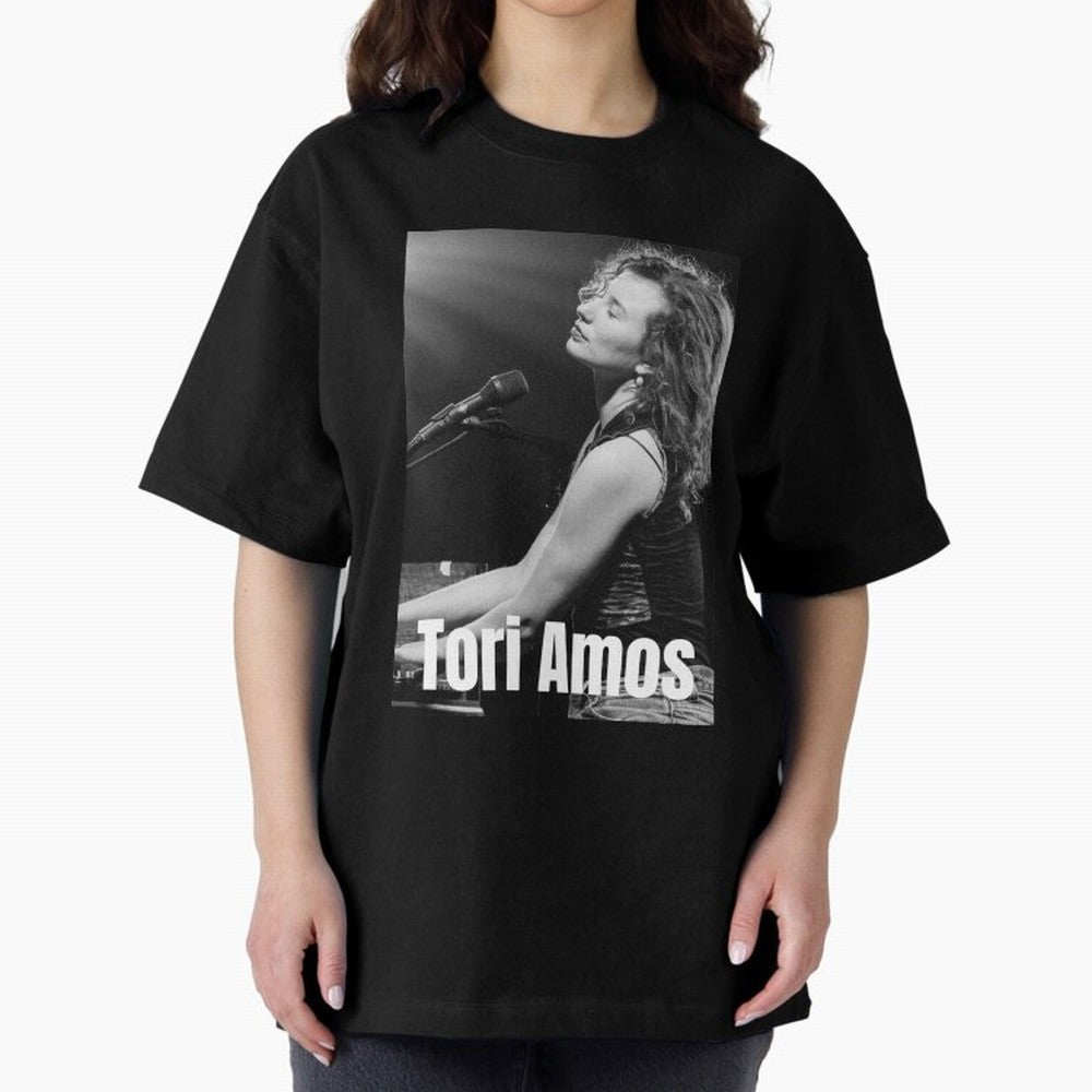 Tori Amos Live Concert Art Print 90s Oversized T-Shirt Celebrate National Team Dreams in FIFA World Cup 2026 USA Canada Mexico for Fans of CR7 and Messi and Argentina and Brazil, Bringing Fan Favorite Moments, National Team Passion, Big Match Drama