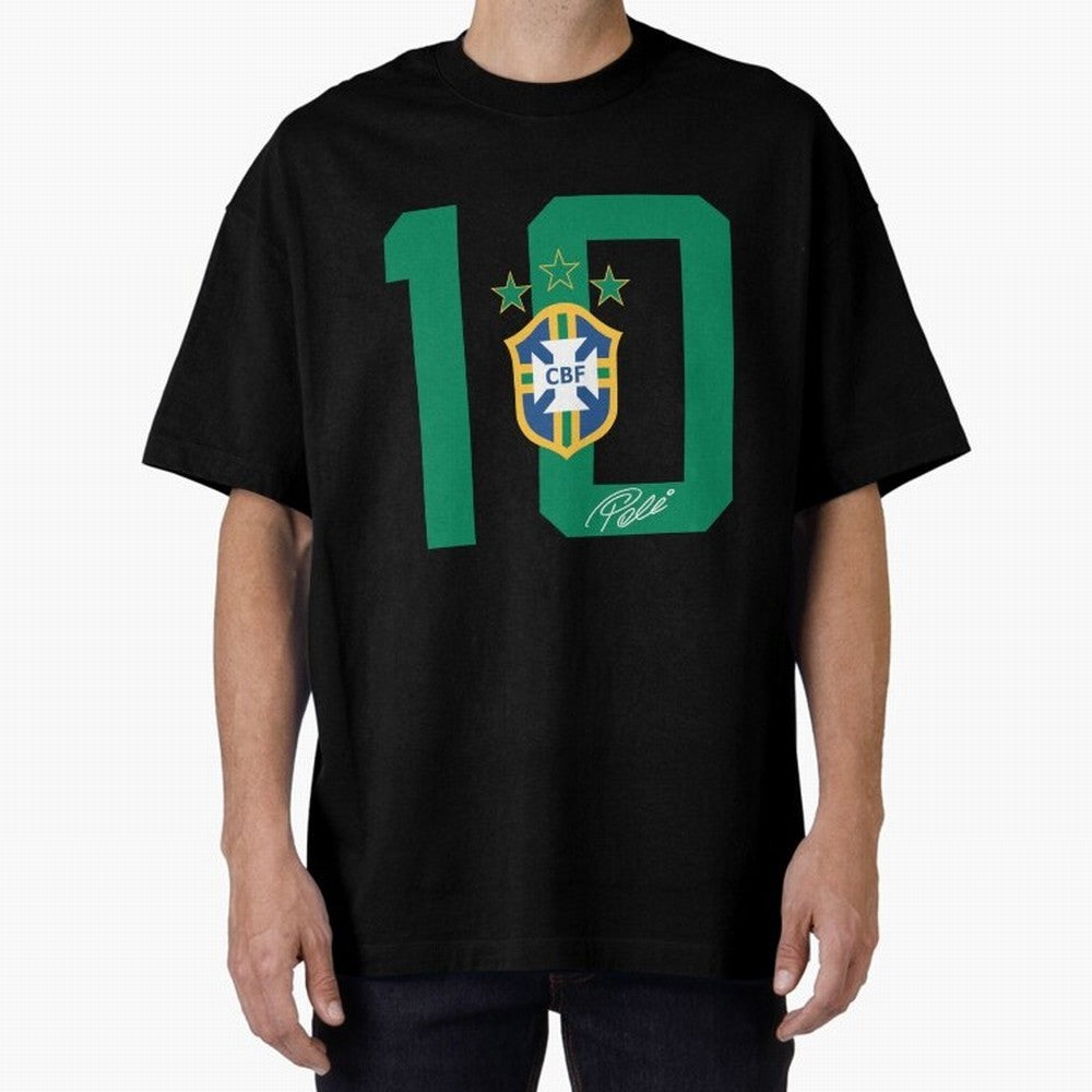 PELE 10 BR1 Classic T-Shirt Carry National Pride through the FIFA World Cup 2026 Journey through Haaland Highlights, England Pride, Retro Football Energy, Iconic Rivalries, Trophy Chase Drama and Stadium Atmosphere; Perfect for Supporters Who Want