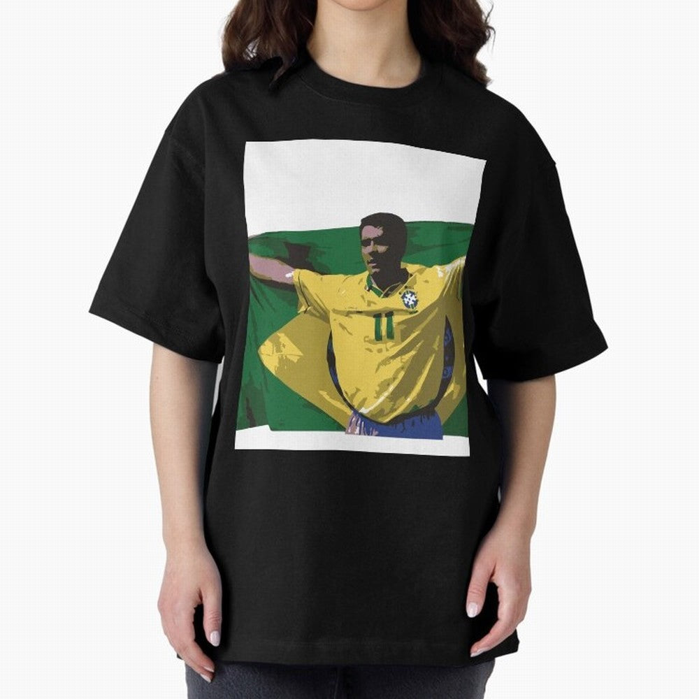 Romario brazil flag Essential T-Shirt Celebrate Fan Favorites in FIFA World Cup 2026 Group Stage Featuring Messi, CR7 and Mbappe, Spain and Netherlands Energy, Fan Favorite Moments, National Team Passion, Big Match Drama and Soccer History; Perfect