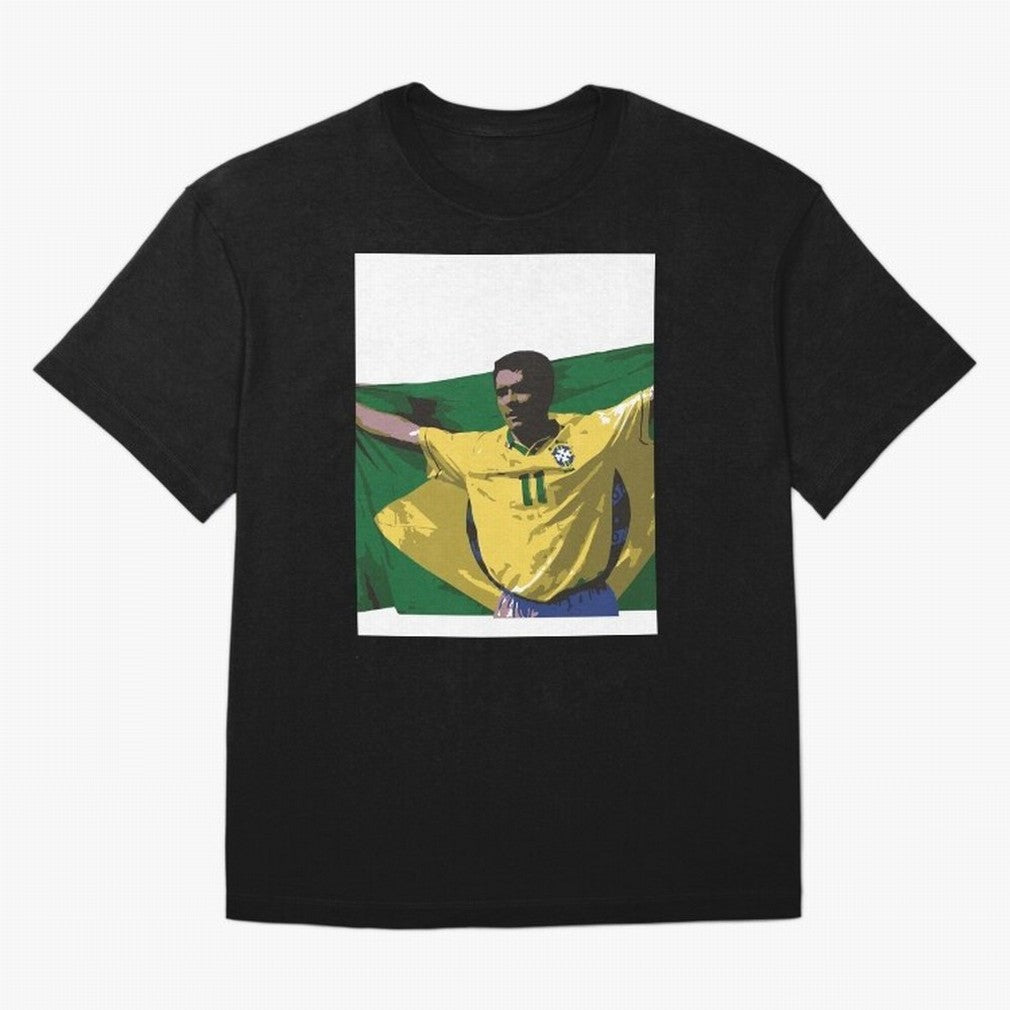 Romario brazil flag Essential T-Shirt Celebrate Fan Favorites in FIFA World Cup 2026 Group Stage Featuring Messi, CR7 and Mbappe, Spain and Netherlands Energy, Fan Favorite Moments, National Team Passion, Big Match Drama and Soccer History; Perfect