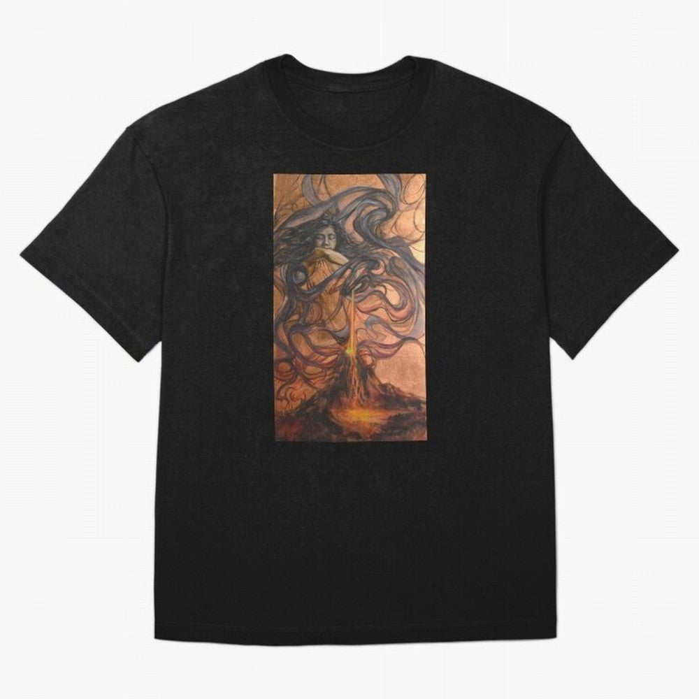 Pele Hawaiian Fire and Volcano Goddess painting Essential T-Shirt Carry the Colors and Pride of FIFA World Cup 2026 USA Canada Mexico Inspired by Messi and Cristiano Ronaldo, Portugal Energy, Vintage Soccer Flavor, Modern Football Stars, National