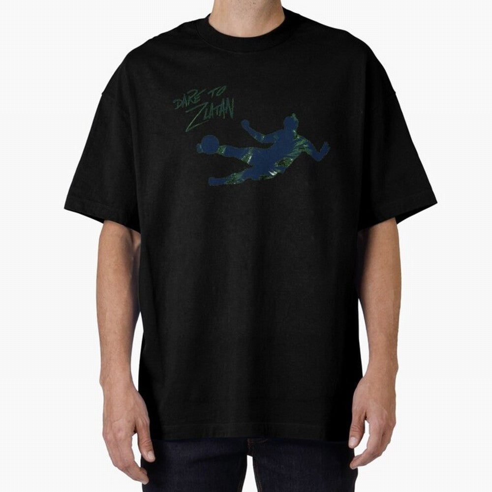 DARE TO ZLATAN Classic T-Shirt Carry the Colors and Pride of FIFA World Cup 2026 Centered on Messi, Neymar and Mbappe, France and Portugal Energy, Football Festival Excitement, Trophy Ambitions, Country Rivalries and Star Player Buzz; Made for