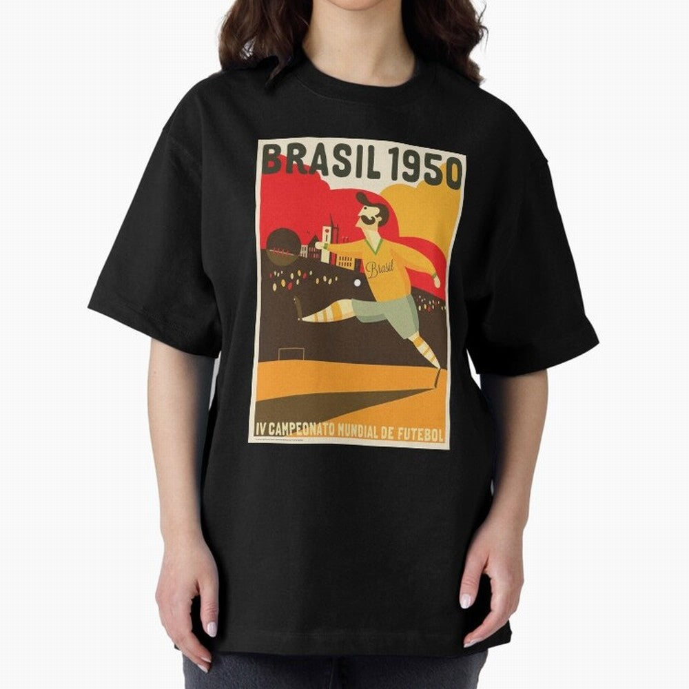 Brasil 1950 World Cup6 Essential T-Shirt Celebrate Supporters United by FIFA World Cup 2026 USA Canada Mexico Connected to Mbappe, England and Germany Energy, Soccer Culture, Superstar Moments, National Team Dreams and Competitive Fire; Ideal for