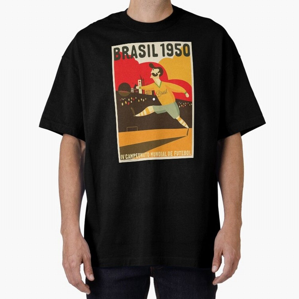 Brasil 1950 World Cup6 Essential T-Shirt Celebrate Supporters United by FIFA World Cup 2026 USA Canada Mexico Connected to Mbappe, England and Germany Energy, Soccer Culture, Superstar Moments, National Team Dreams and Competitive Fire; Ideal for
