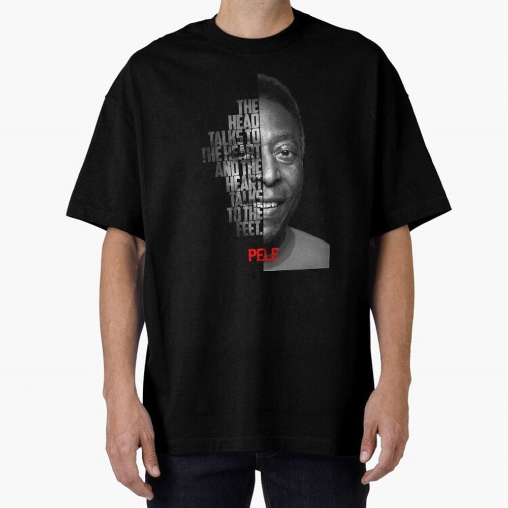 Black and white Pele quote1 Essential T-Shirt Experience the Global Stage of Match Day Hype around FIFA World Cup 2026, Cristiano Ronaldo, Portugal, Spain and Germany, Supporter Pride, Iconic Celebrations, Legendary Names and Global Match Day
