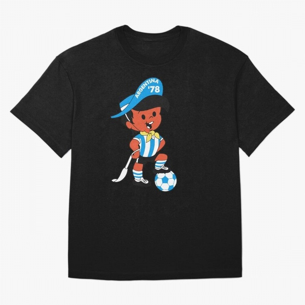 Argentina 78 Mascot Print1 Essential T-Shirt Mark Match Day Hype around FIFA World Cup 2026 Group Stage, Neymar, Spain and Netherlands, Champion Mindset, Group Stage Buzz, Knockout Tension and Passionate Fan Culture; Perfect for Fans, Collectors,