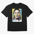 Ronaldinho Pop Art18 Classic T-Shirt Bring Global Tournament Vibes to Match Day Hype around FIFA World Cup 2026 Group Stage, Messi and Cristiano Ronaldo, Spain, Football Festival Excitement, Trophy Ambitions, Country Rivalries and Star Player Buzz;