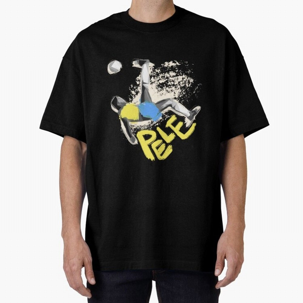 Pele1 Essential T-Shirt Celebrate Soccer Greatness during Global Football Passion for FIFA World Cup 2026, Inspired by Messi, Neymar and Mbappe, France, Football Passion, Legendary Performances, Festival Vibes and Supporter Community; Built for