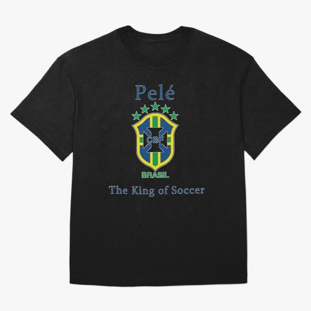Pele king of soccer Essential T-Shirt Honor FIFA World Cup 2026 Spirit, with England, CR7, Stadium Memories, Football Loyalty, International Chants and Championship Tradition; Ideal for Fans Who Follow Messi, Cristiano Ronaldo, CR7, Mbappe, Neymar