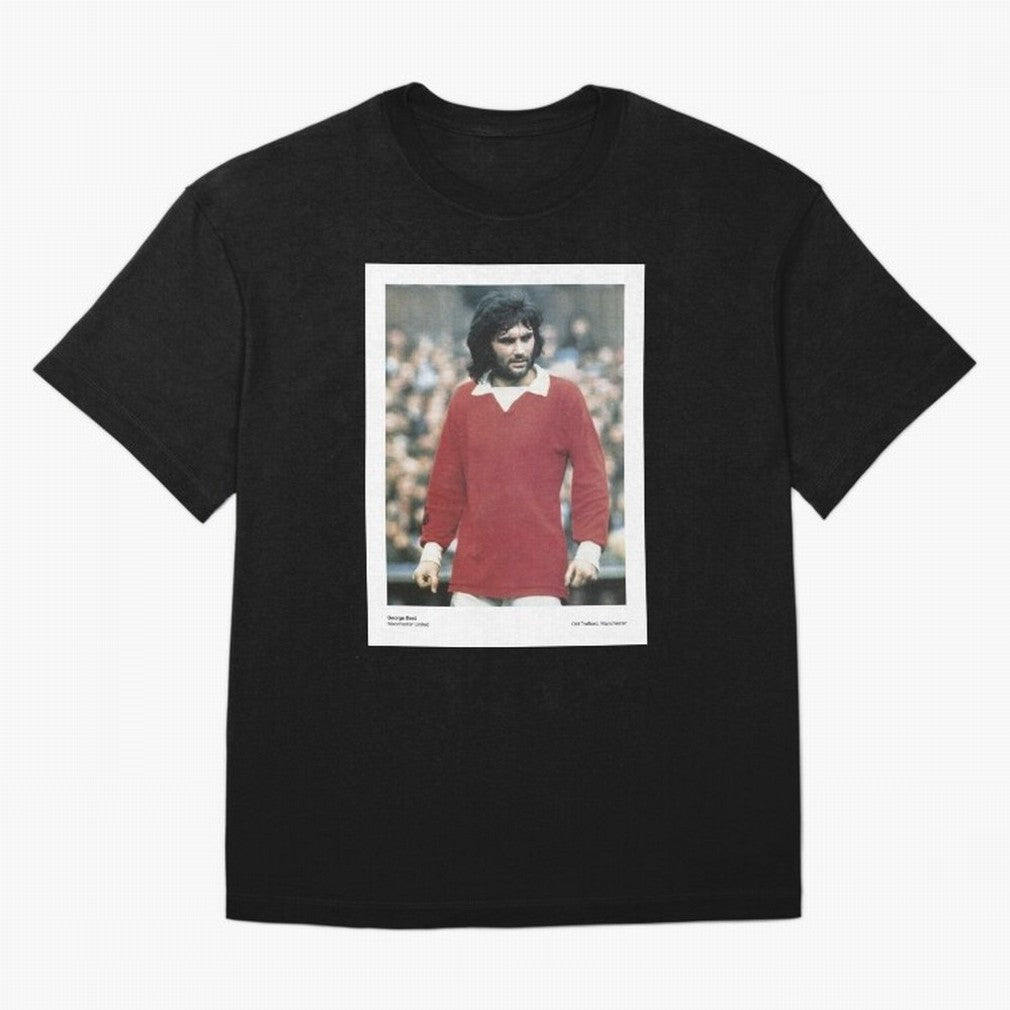 George Best Manchester United1 Oversized T-Shirt Bring Champion Energy into Match Day Hype around FIFA World Cup 2026, Messi, Spain, Vintage Soccer Flavor, Modern Football Stars, National Flags and Final Night Emotion; Ideal for Football Dads,