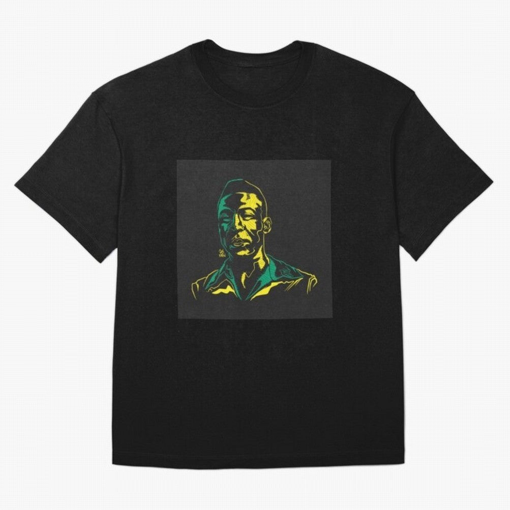 Football King Pele 6 Classic T-Shirt Stand with FIFA World Cup 2026 Group Stage Spirit, Centered on France, Mbappe, Vintage Soccer Flavor, Modern Football Stars, National Flags and Final Night Emotion; Created for Match Day Parties, Soccer Gifts,