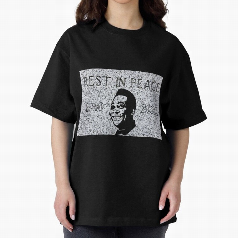 RIP Pel¨¦, 1940-2022 Oversized T-Shirt Capture Stadium Memories from FIFA World Cup 2026 with Messi, Portugal Energy, Worldwide Fan Energy, Dramatic Goals, Stadium Lights and Championship Celebrations; Created for Match Day Parties, Soccer Gifts,
