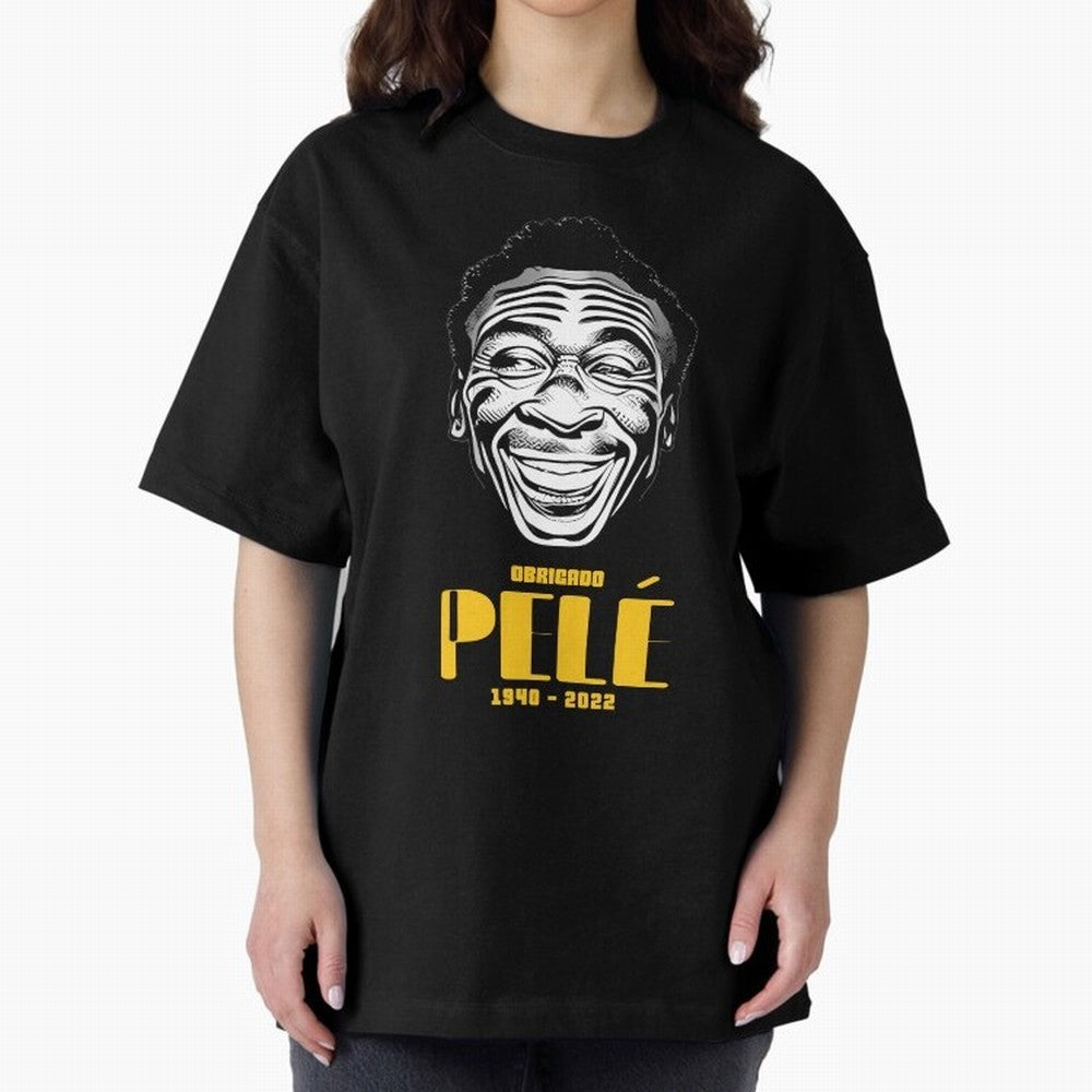 Pel¨¦ O Rei | Obrigado Pel¨¦ Essential T-Shirt Create FIFA World Cup 2026 USA Canada Mexico Made for Mbappe, England and Germany Energy, Championship Spirit, Famous Goals, Roaring Crowds and International Football Unity; Made for Collectors Who