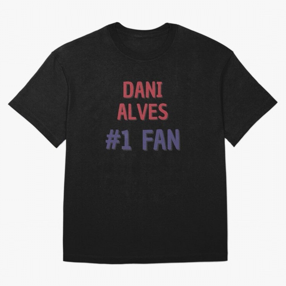 Dani Alves - #1 Fan Essential T-Shirt Celebrate the Next Chapter of the FIFA World Cup 2026 Group Stage Journey through Mbappe and Neymar Highlights, Spain and Netherlands Pride, Retro Football Energy, Iconic Rivalries, Trophy Chase Drama and